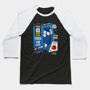 Tardis Ice Pop Baseball T-Shirt